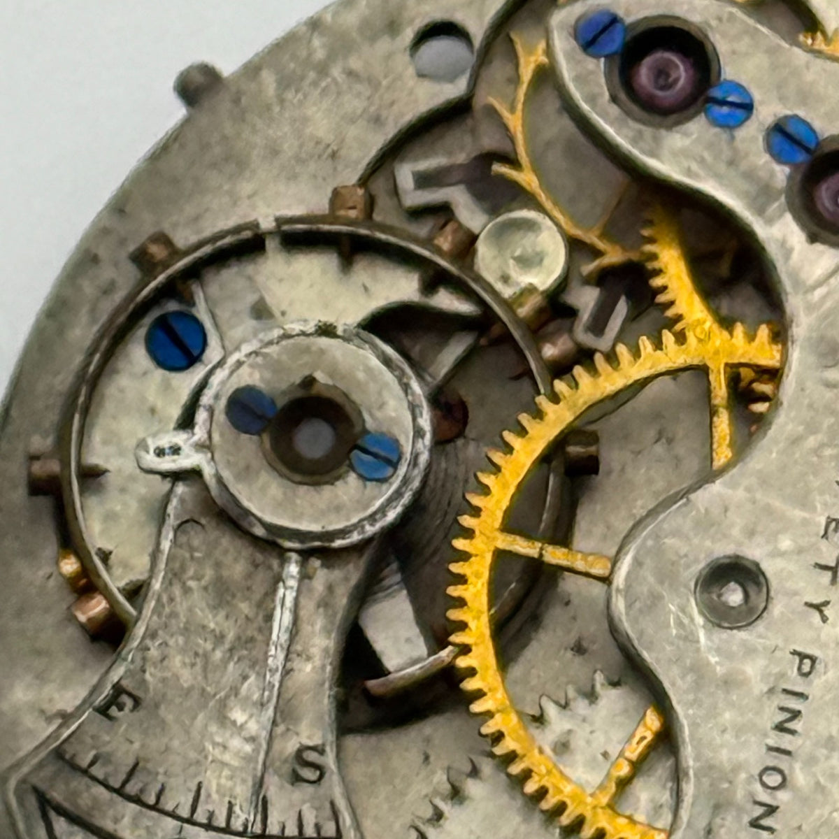 Waltham Grade F Watch Movement Seaside Quality Model 1882 U.S.A. 1s Parts Repair