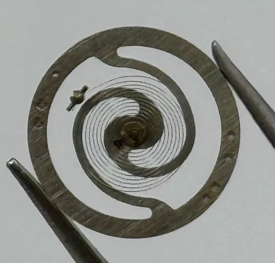 RL 7013 Balance Wheel Complete And Spring 10½’’’ 1367 Watch Movement Parts NOS