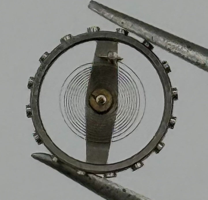 EB 1333 Balance Wheel Complete And Spring 8¾’’’ 118 Watch Movement Parts NOS