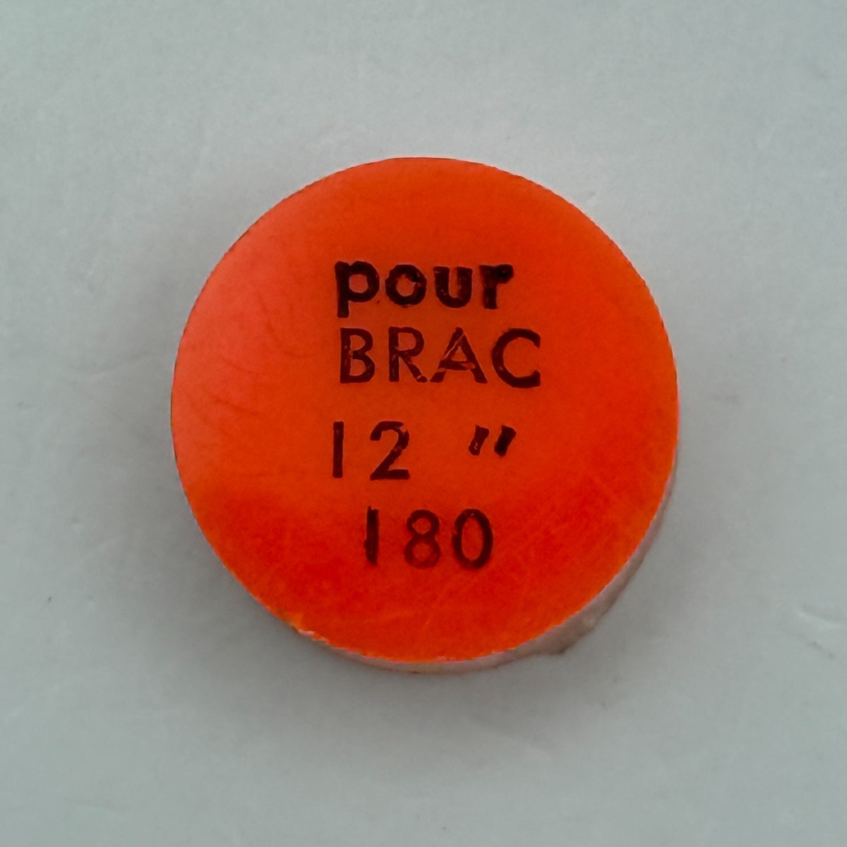 Brac 180 Balance Wheel Complete And Spring 12’’’ Pour Watch Movement Parts NOS