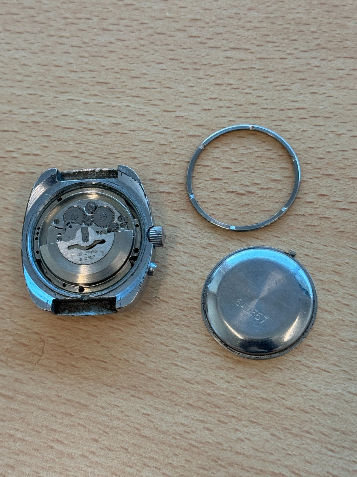 Sekonda Day Date Automatic Men's Watch - Soviet Slava S2427 - Running / Spares