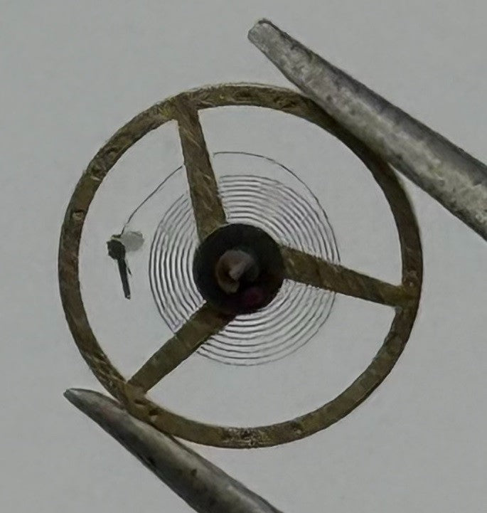 AS 1977-2 Balance Wheel Complete And Spring Renata 1831 Watch Movement Parts NOS