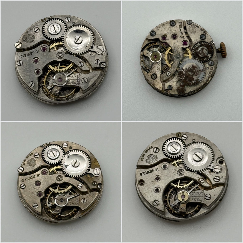 Record Dreadnaught Watch Movement - Parts/Repair - Select From Available Options