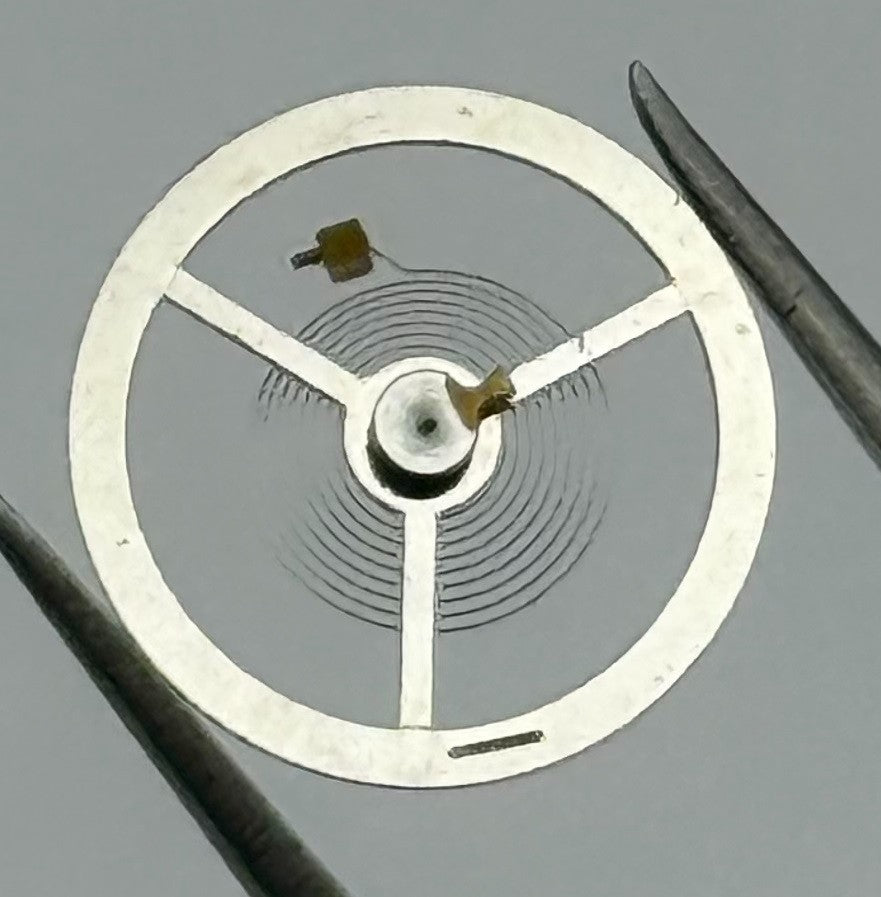 Brac 500 508 Balance Wheel Complete And Spring 12’’’ 5225 Watch Movement Parts