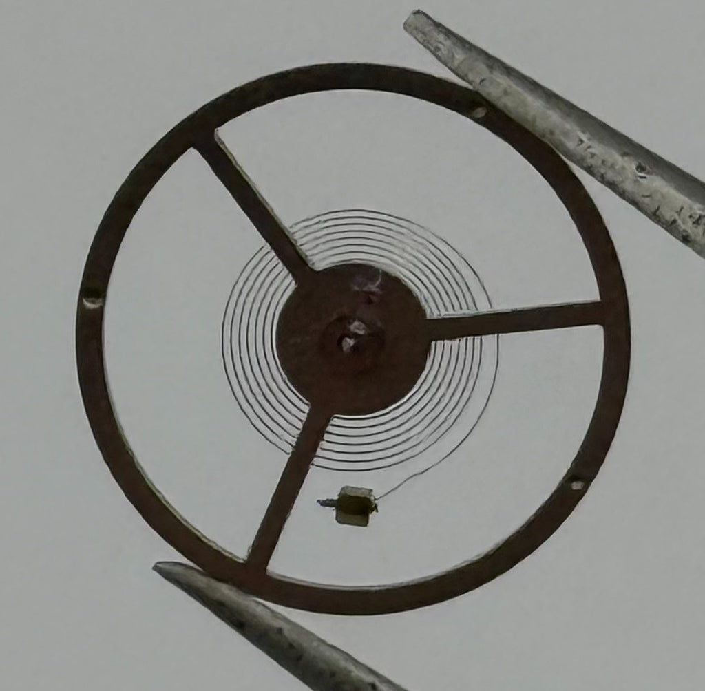 EB 8381 8391-66 Balance Wheel Complete And Spring 10½’’’ 1642 M Watch Parts NOS