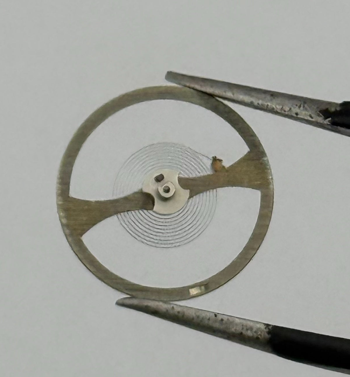 Oris 391 Balance Wheel Complete And Spring 11½’’’ 4381 Watch Movement Parts NOS