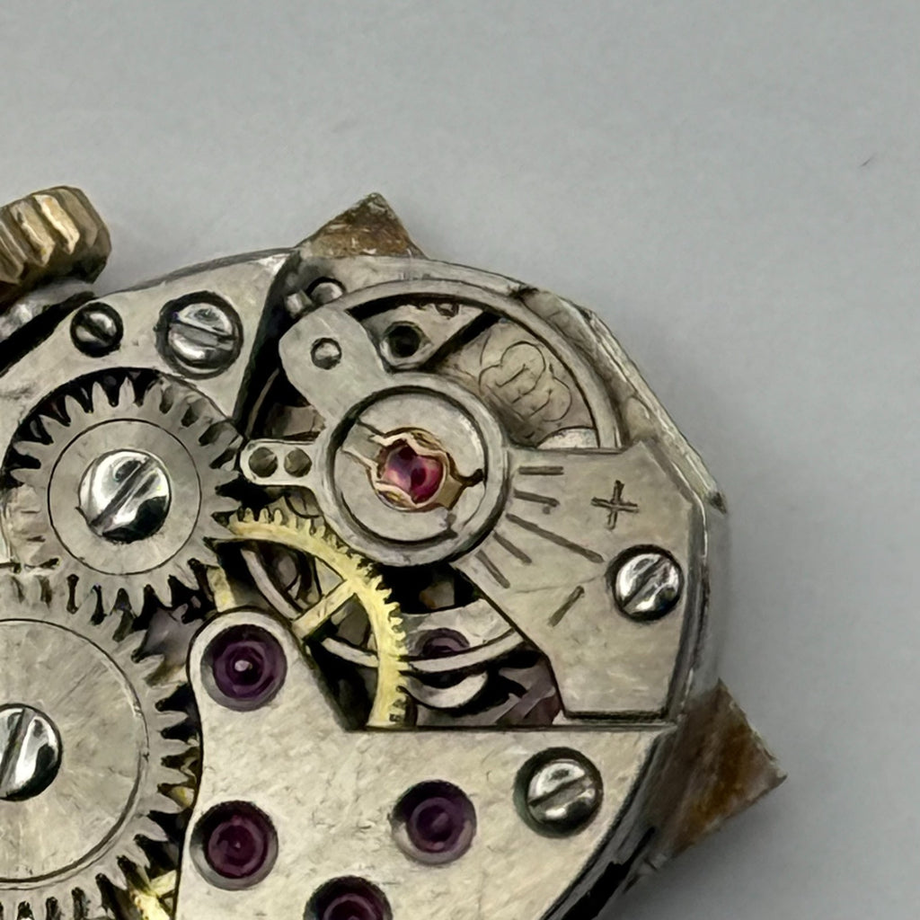 FEF 6620 Watch Movement Running Avia 17J Swiss Manual Wind Parts Repair 13mm