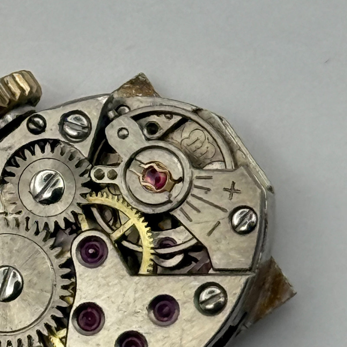 FEF 6620 Watch Movement Running Avia 17J Swiss Manual Wind Parts Repair 13mm