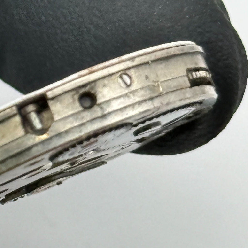Unidentified Watch Movement Manual Swiss Vintage Wind Parts Repair 24.4mm
