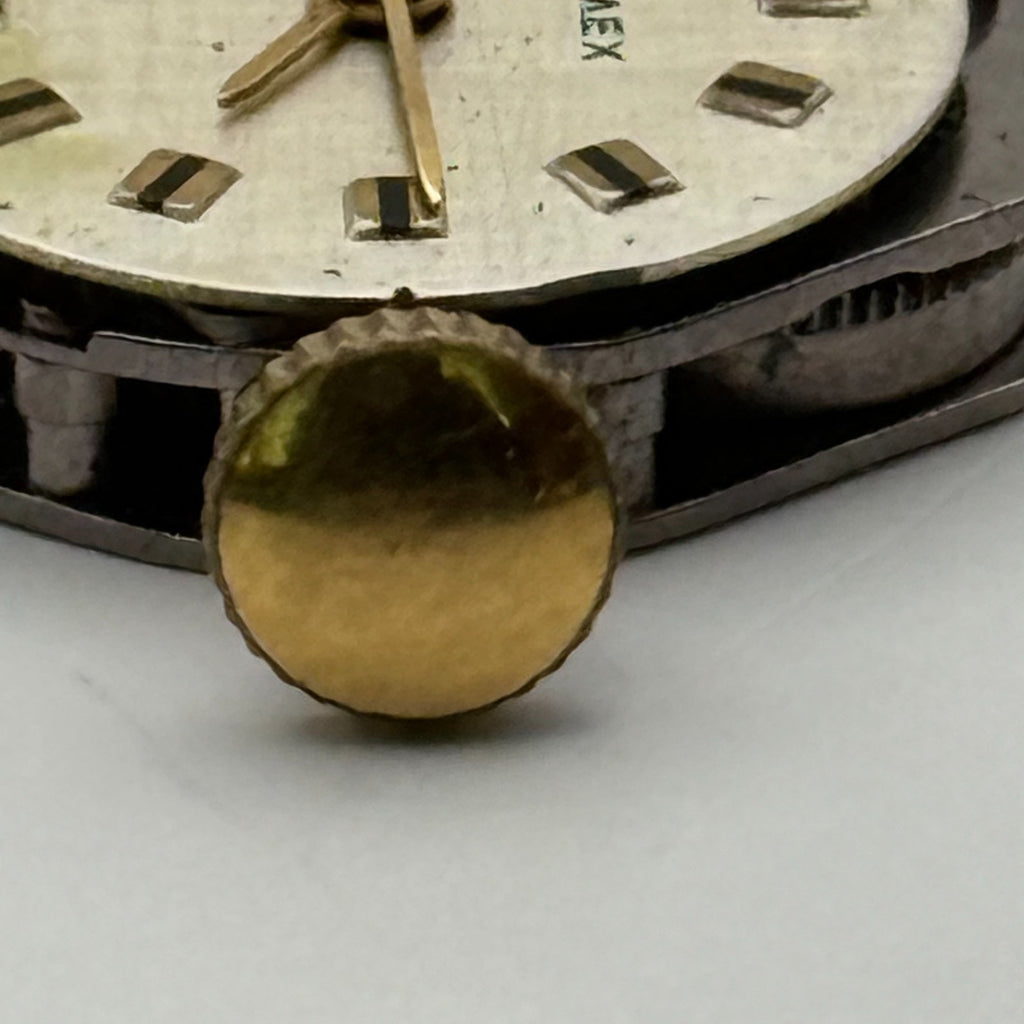 Timex 456 Watch Movement Great Britain Vintage Manual Wind Parts Repair 18mm