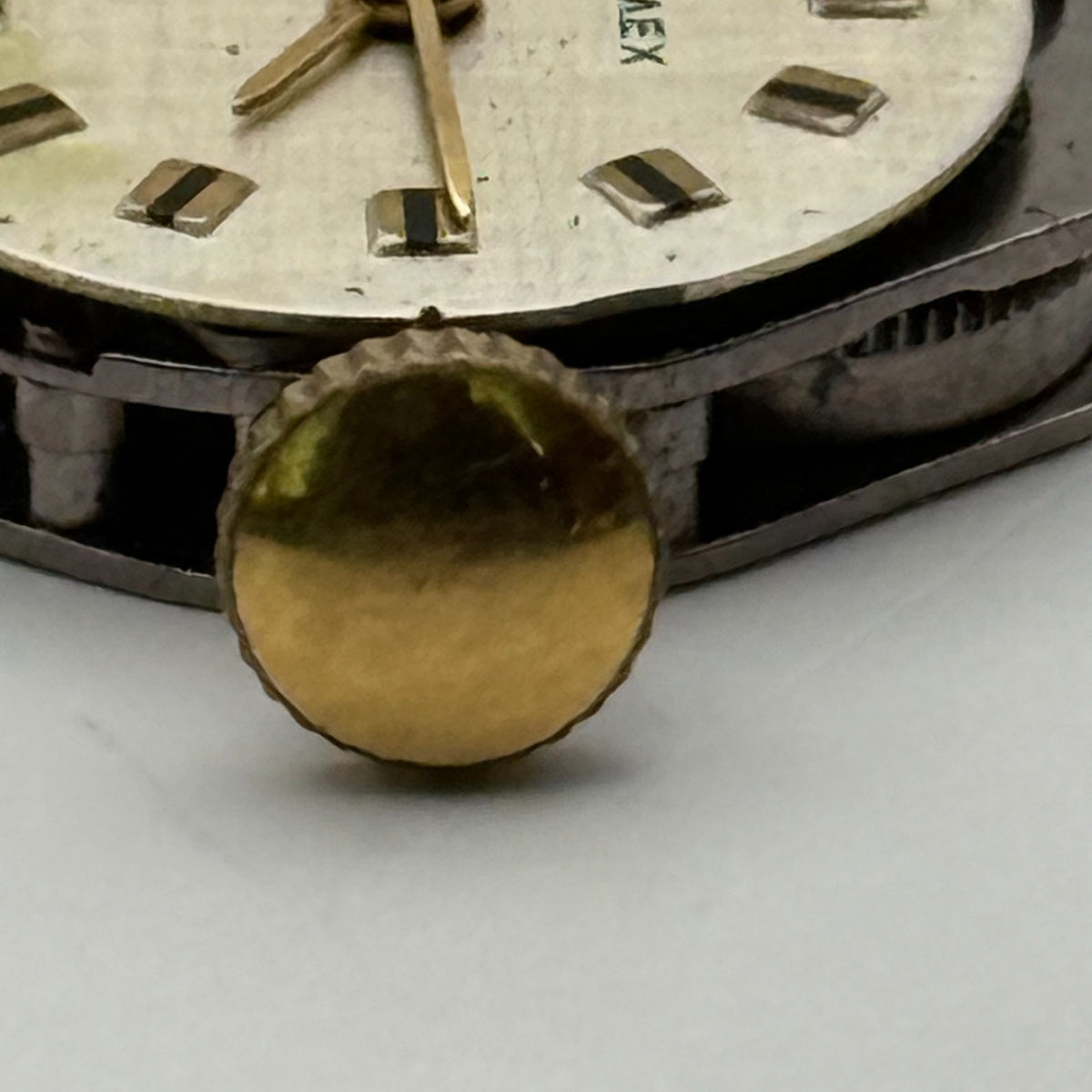 Timex 456 Watch Movement Great Britain Vintage Manual Wind Parts Repair 18mm