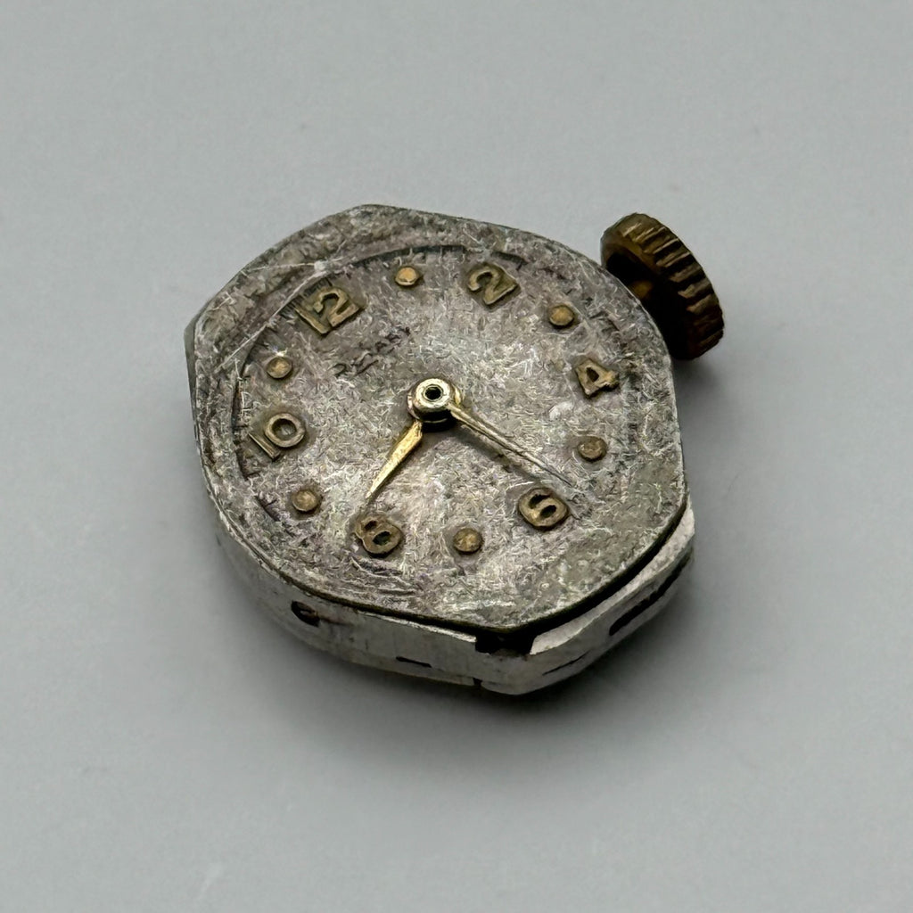 Unitas UT 540 Watch Movement Swiss Rotary 17 Jewels Parts Repair 15.2mm