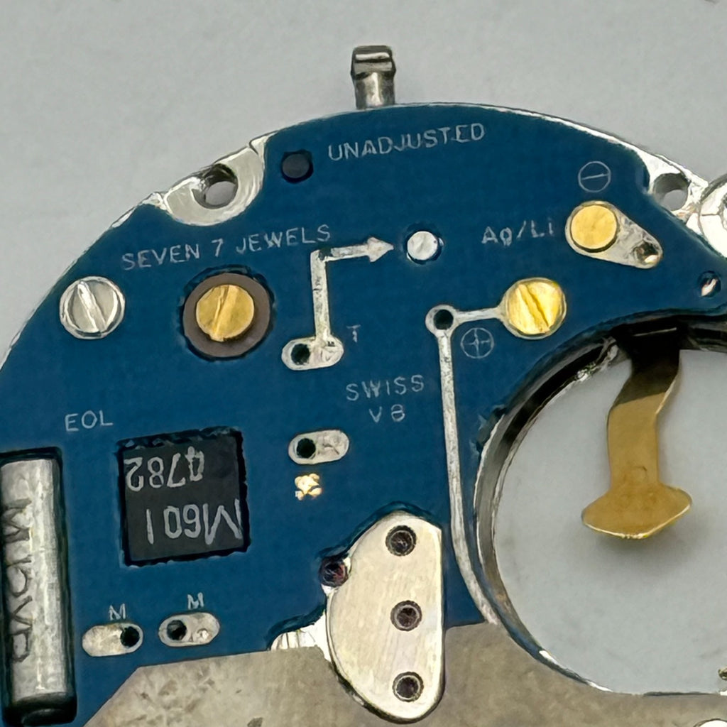 ETA 955.411 Watch Movement Quartz Unadjusted 7 Jewels Swiss Parts Repair Spares