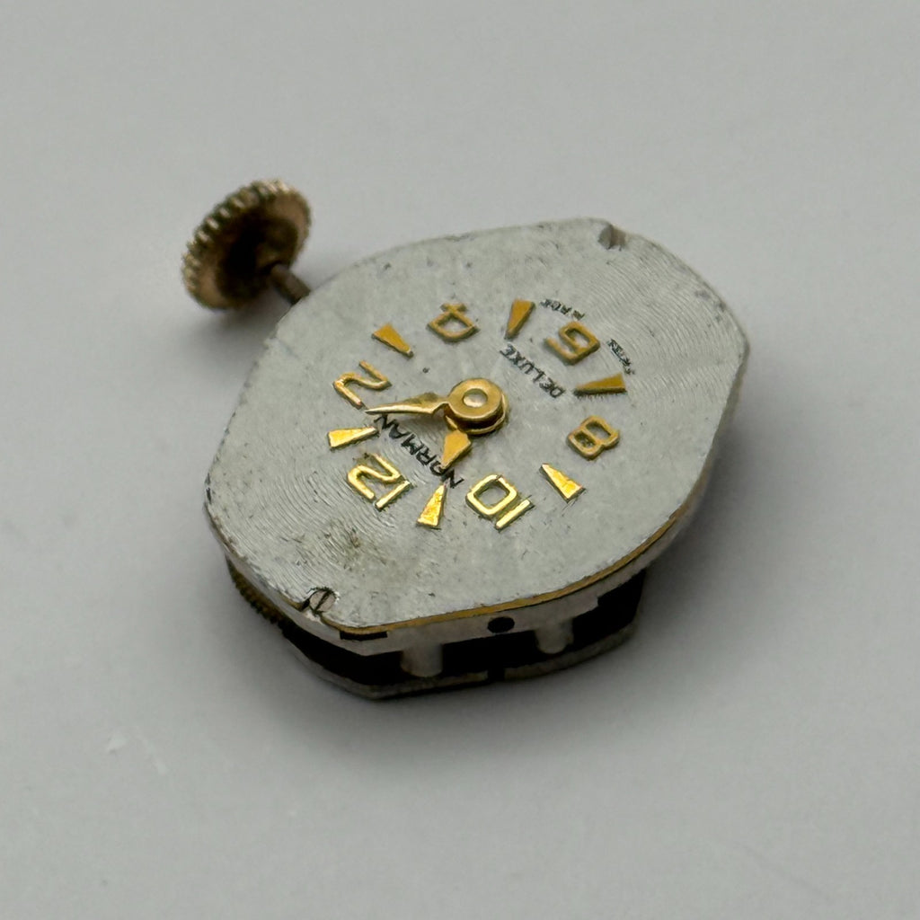 EB 1612 Watch Movement Norman De Luxe Swiss Manual Wind Parts Repair 15.2mm