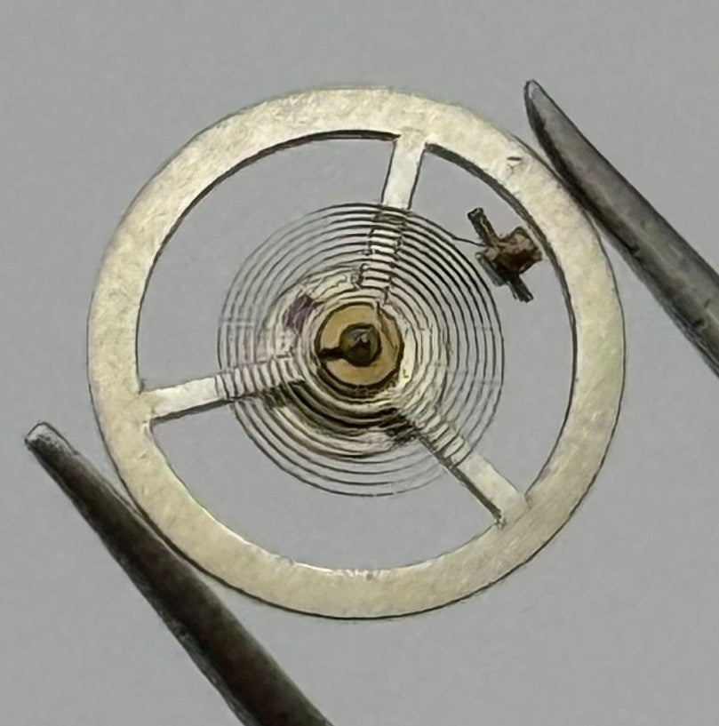 BFG 800 Balance Wheel Complete And Spring 10½’’’ 327 Watch Movement Parts NOS