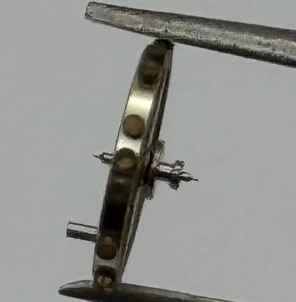 AS 976 Balance Wheel Complete And Spring Renata 532 M Watch Movement Parts NOS