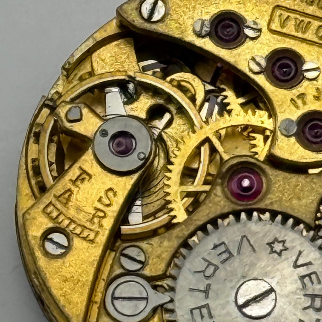 Vertex Revue VWC Watch Movement Swiss 17 Jewels Quality Parts Repair 19.7mm