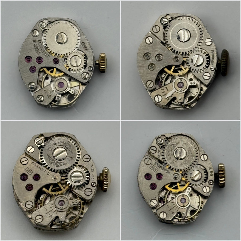 FHF 60 Watch Movement - For Parts Repair - Select From Available Options