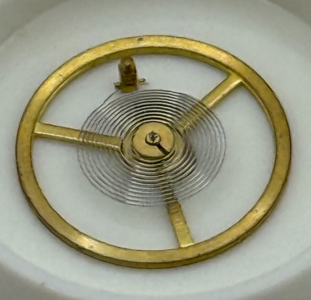 BFG 582/21 Balance Wheel Complete And Spring 13½’’’ 1840 Watch Parts 