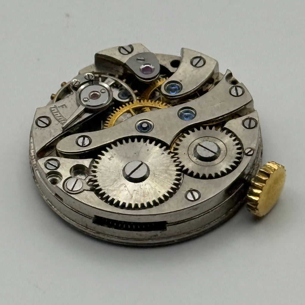 Hamilton & Inches Edinburgh Watch Movement Blue Jewels Sub Seconds Parts 21.9mm