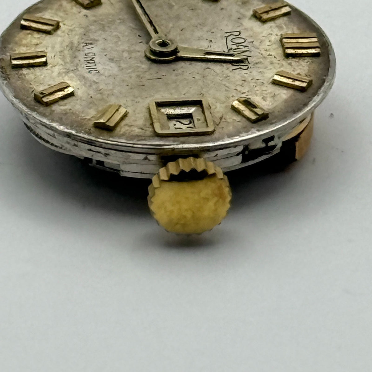 MST 473 Watch Movement Roamer Ladies Date Running Automatic Vintage Parts 17.3mm