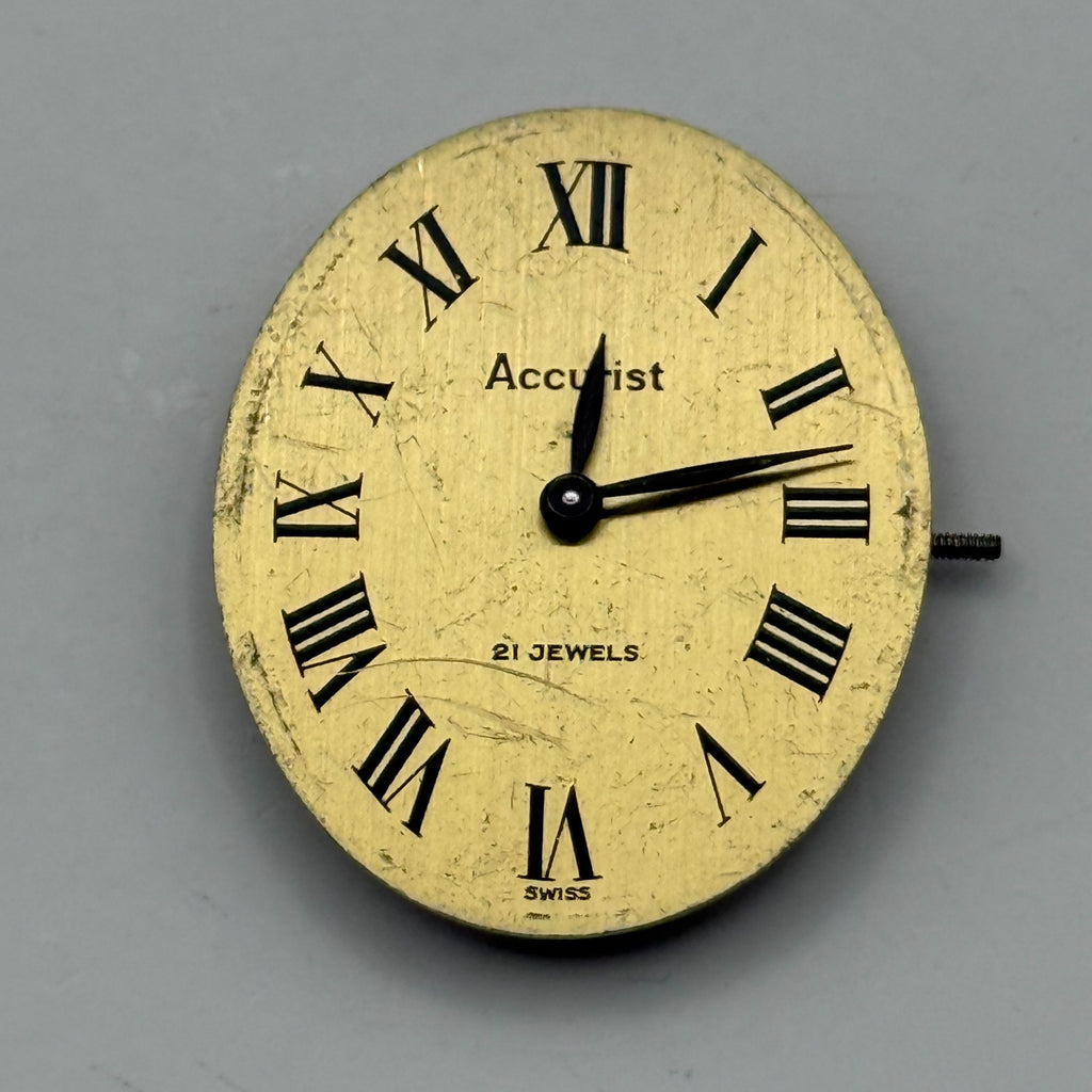 Felsa 4122 Watch Movement Accurist 21 Jewels Running Manual Wind Parts 17.1mm