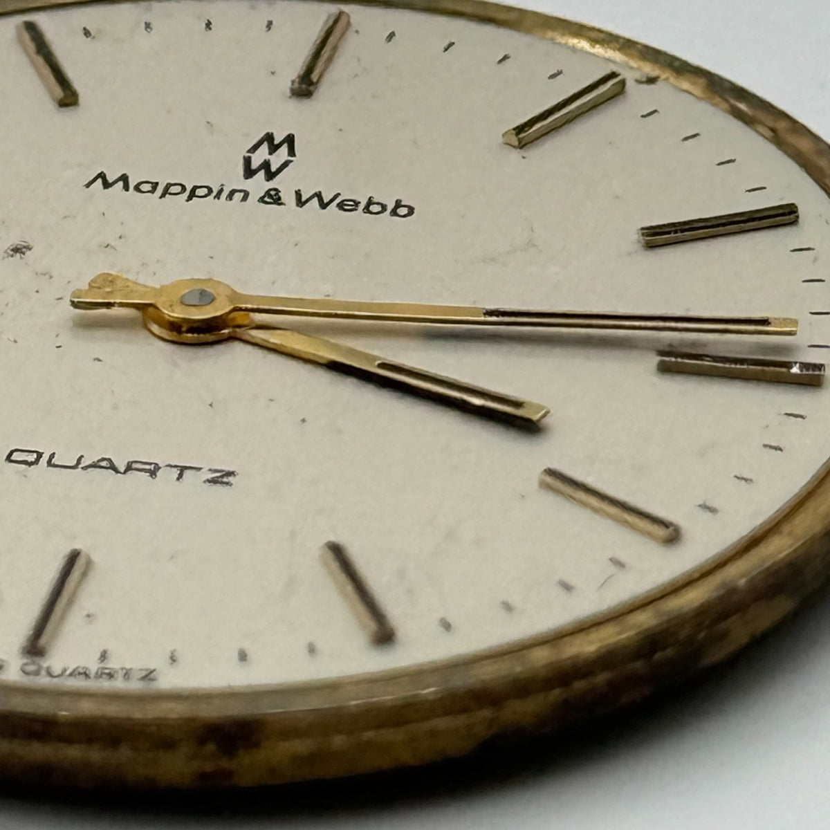 ETA-ESA 255.431 Watch Movement UNTESTED Quartz Mappin & Webb 6J Parts 23.6mm