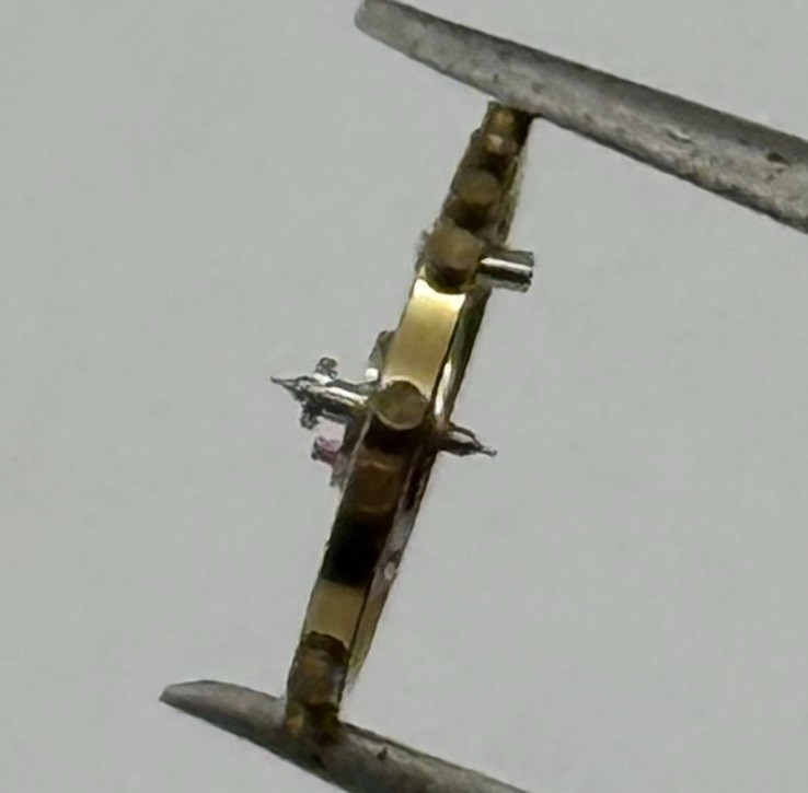 FHF 60 Balance Wheel Complete And Spring 6¾-8’’’ 200 M Watch Movement Parts NOS