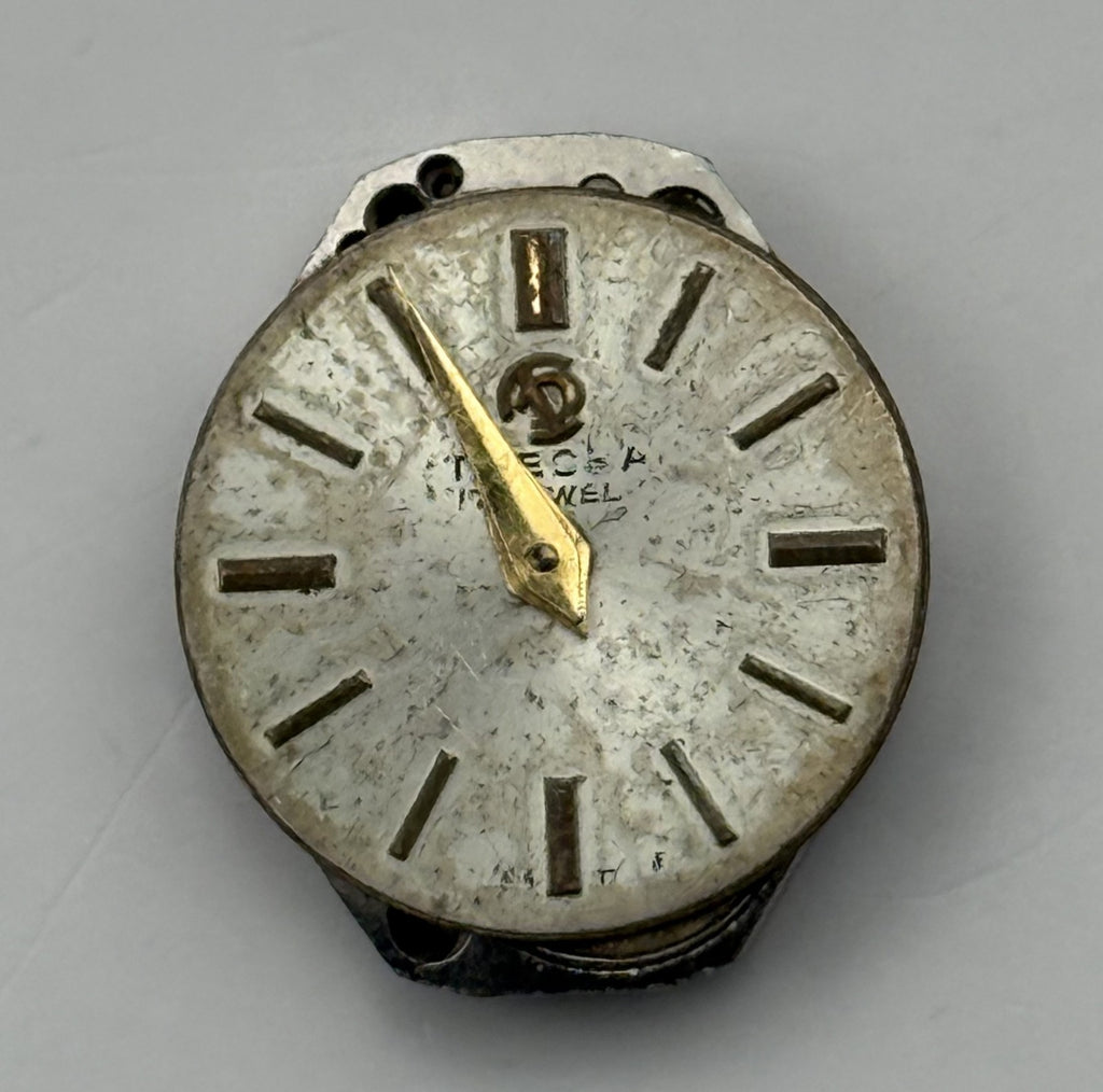 FHF Watch Movement 17 Jewels Swiss Manual Wind Vintage Parts Repair 9mm