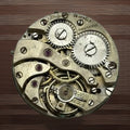 Unidentified 15 Jewels Watch Movement - For Parts / Repair - 23.7mm