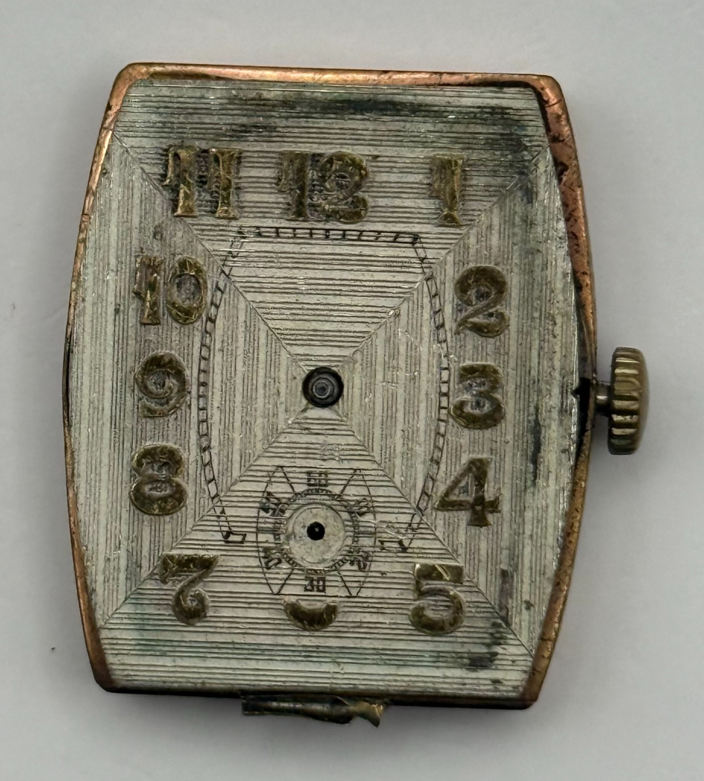 Vertex “B” Watch Movement - VWC B 15 Jewels - For Parts / Repair - 26.1mm