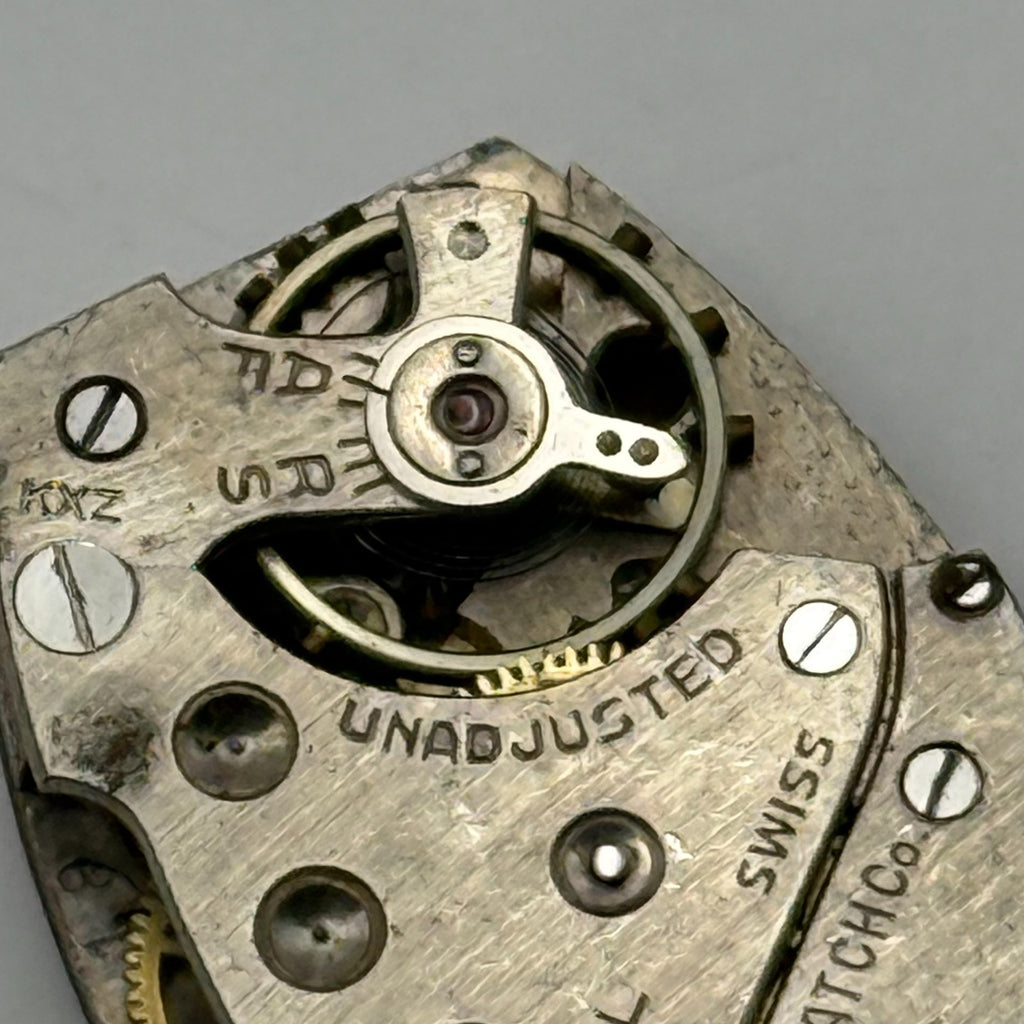 Kelton Model AL 10 Watch Movement Central Timex M10 Swiss 7 Jewels Parts 16.2mm