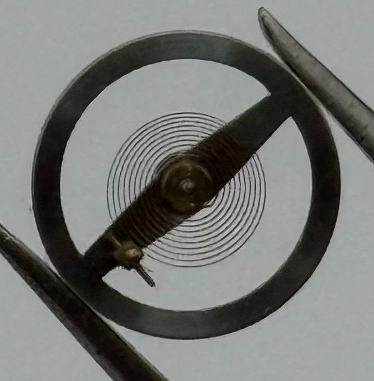 Brac 2081 Balance Wheel Complete And Spring 8¾’’’ 1038 Watch Movement Parts NOS