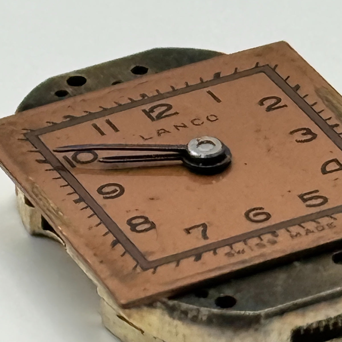 Lanco Langendorf 524 Watch Movement Running Ladies Swiss 15 Rubis Parts 12.7mm
