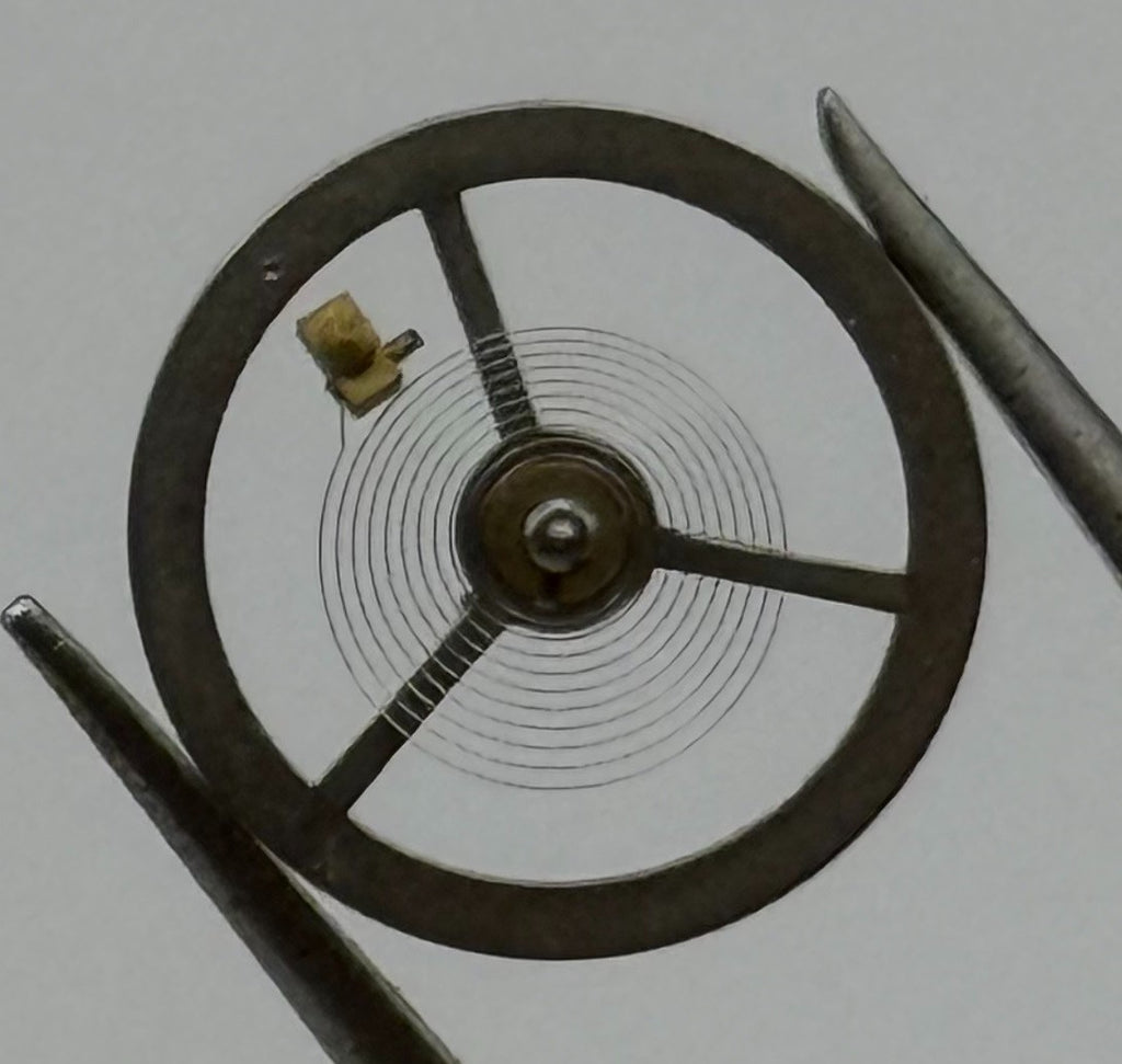 Desa 320 Balance Wheel Complete And Spring 12’’’ 5197 Watch Movement Parts NOS