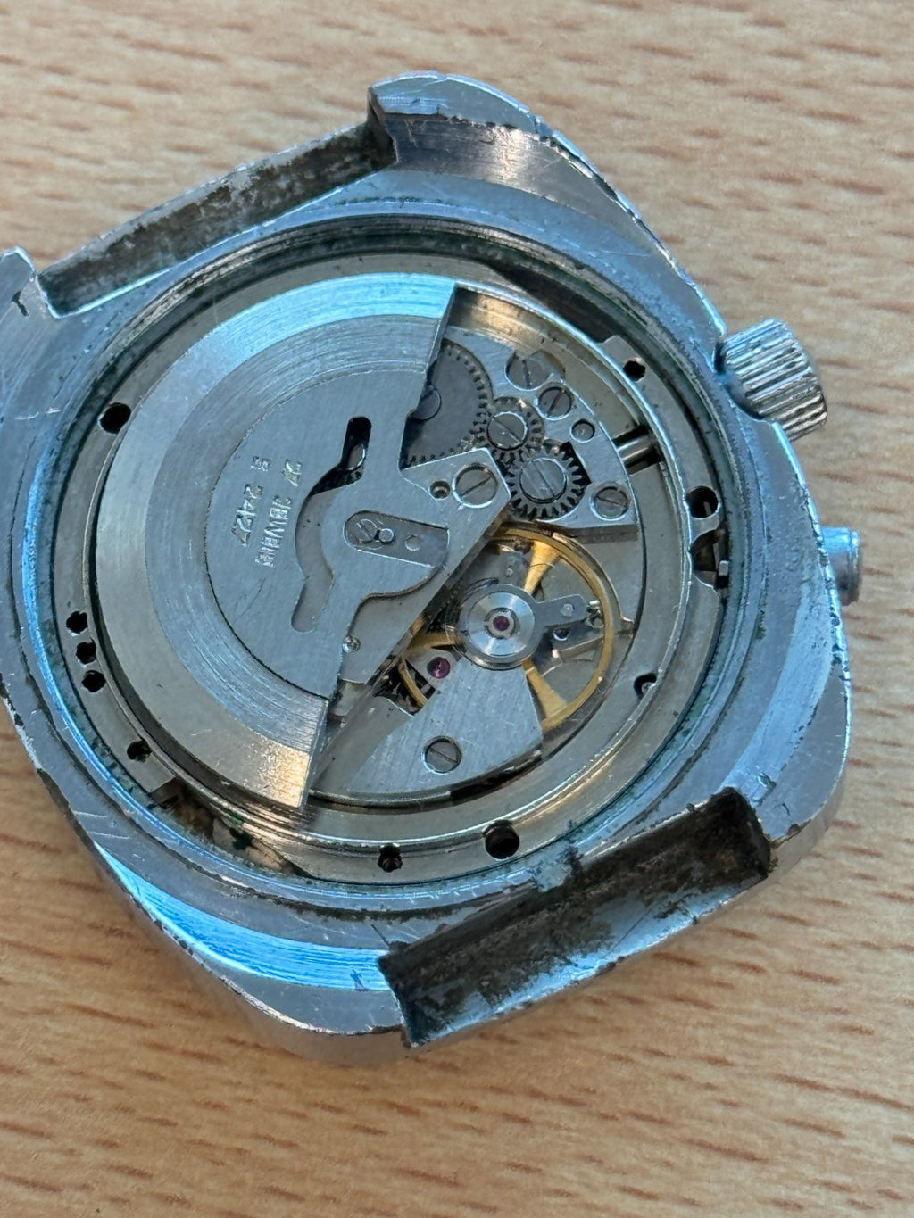 Sekonda Day Date Automatic Men's Watch - Soviet Slava S2427 - Running / Spares
