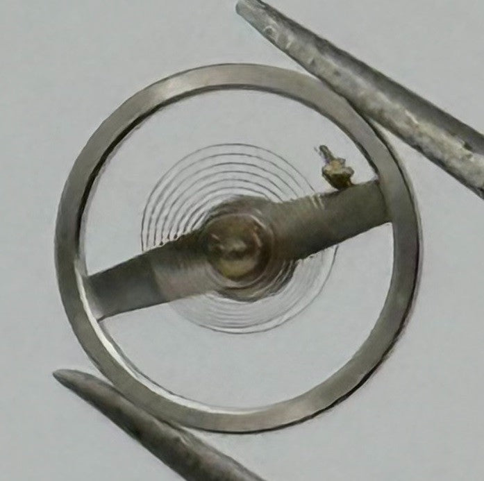 Oris 380 Balance Wheel Complete And Spring 6¾-8’’’ Watch Movement Parts NOS