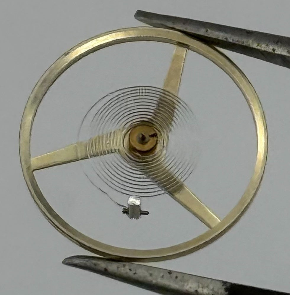 ST 96 Balance Wheel Complete And Spring 11½’’’’ 1268 M Watch Movement Parts NOS