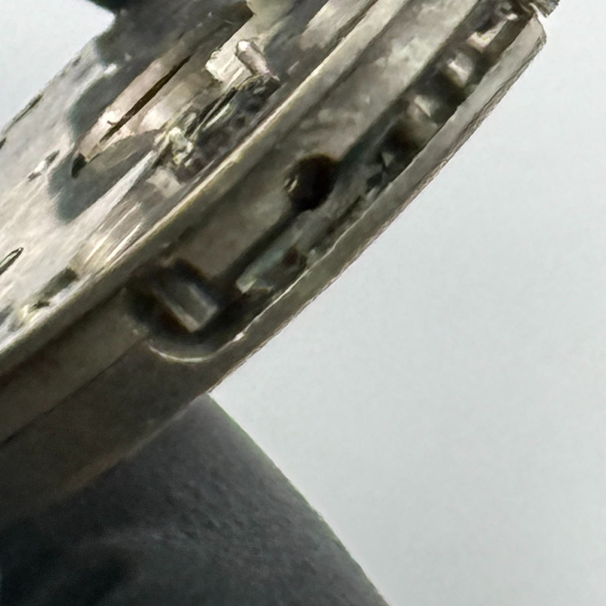 Unidentified 803 Watch Movement Manual Wind Vintage Parts Repair 23.2mm