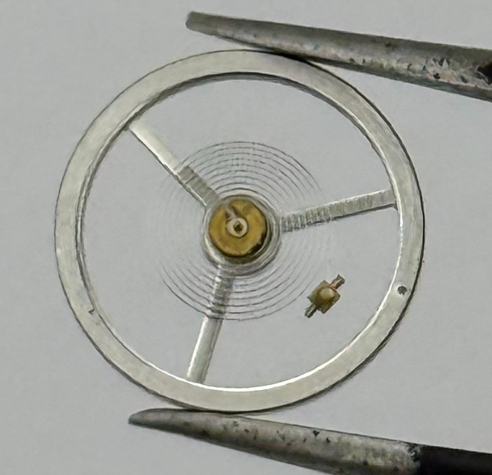 Ebosa 65 68 Balance Wheel Complete And Spring 10½’’’ Ronda 4451 Watch Parts NOS