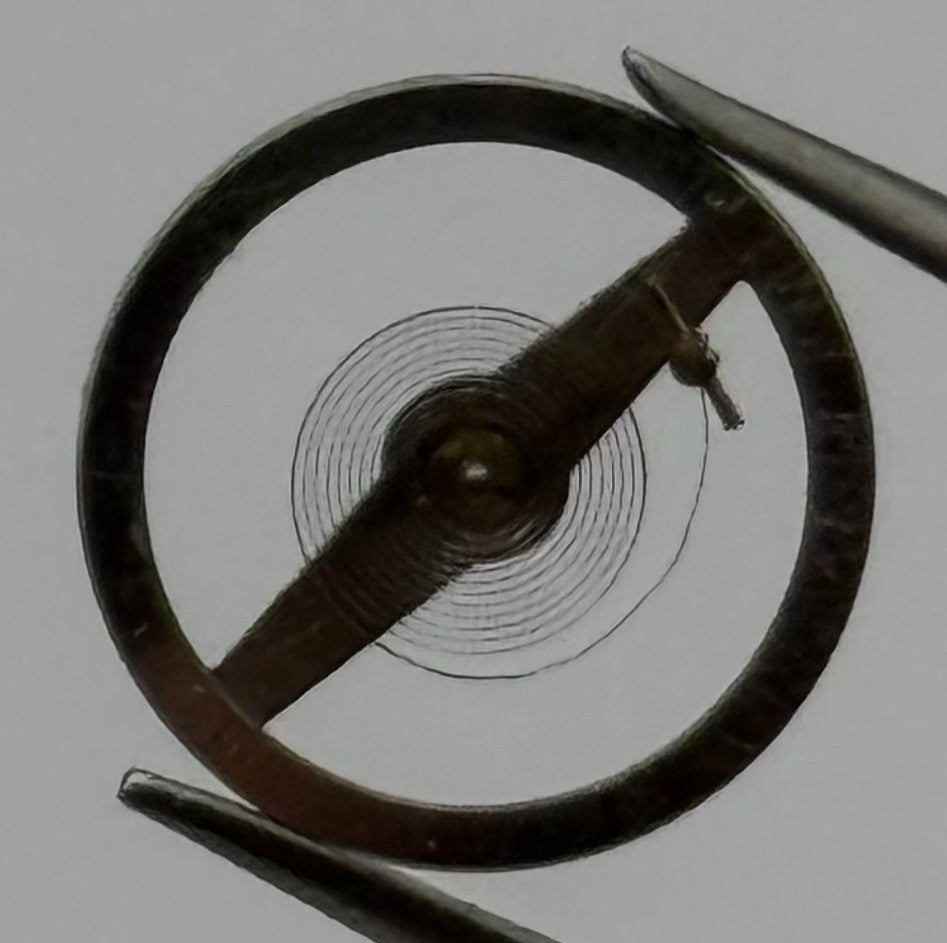Brac 107 115 Balance Wheel Complete And Spring Renata 705 Watch Movement Parts