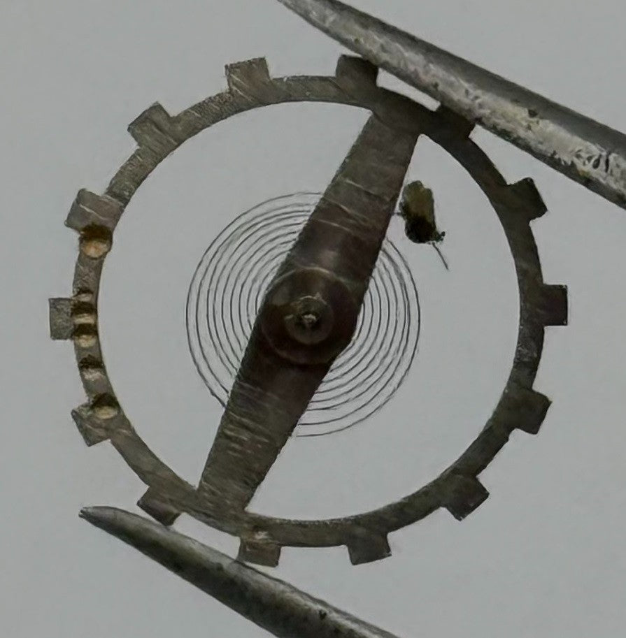 Brac 2001/3 Balance Wheel Complete And Spring Renata 68 Watch Movement Parts NOS