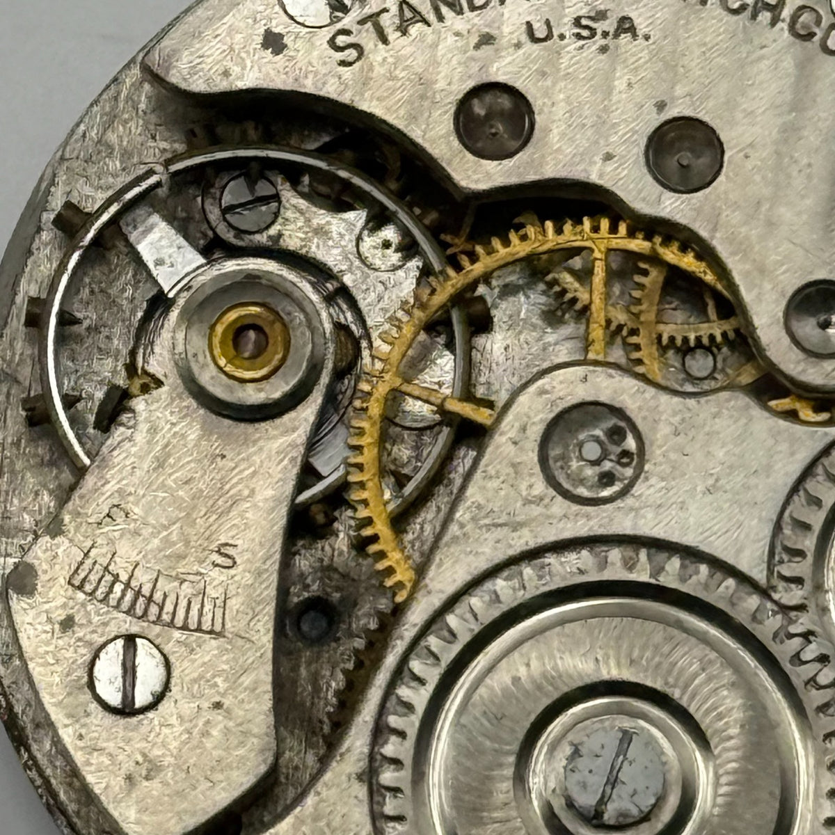New York Standard Grade 306 Watch Movement Model BI American 0s Parts Repair