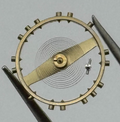 FHF 67 Balance Wheel Complete And Spring 10½’’’ Watch Movement Parts NOS