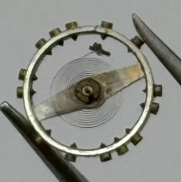 AS 976 1012 Balance Wheel Complete And Spring Renata 29 Watch Movement Parts NOS