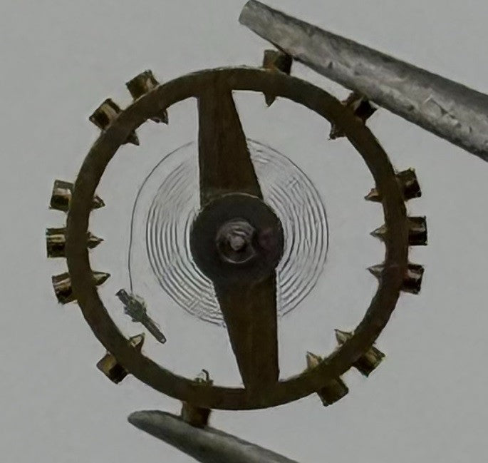 AS 979 1012 Balance Wheel Complete And Spring 532 M Watch Movement Parts NOS