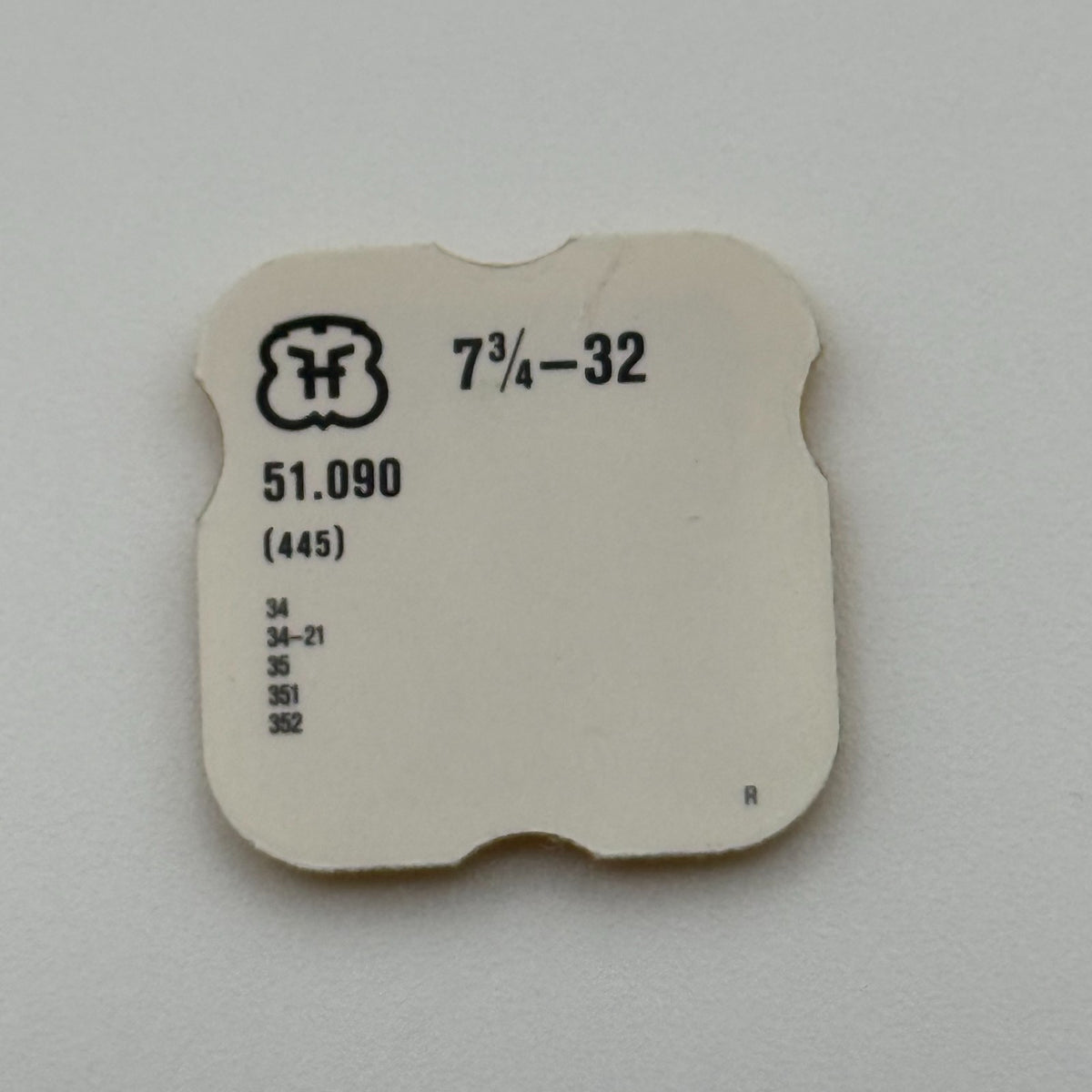 FHF 32 Setting Lever Spring - 7 3/4 - 445 - New Old Stock - Watch Parts