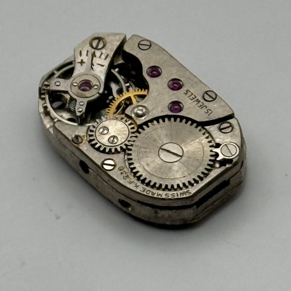 Certina 230 Watch Movement Ladies Swiss 15Jewels Manual Wind Parts Repair 12.8mm