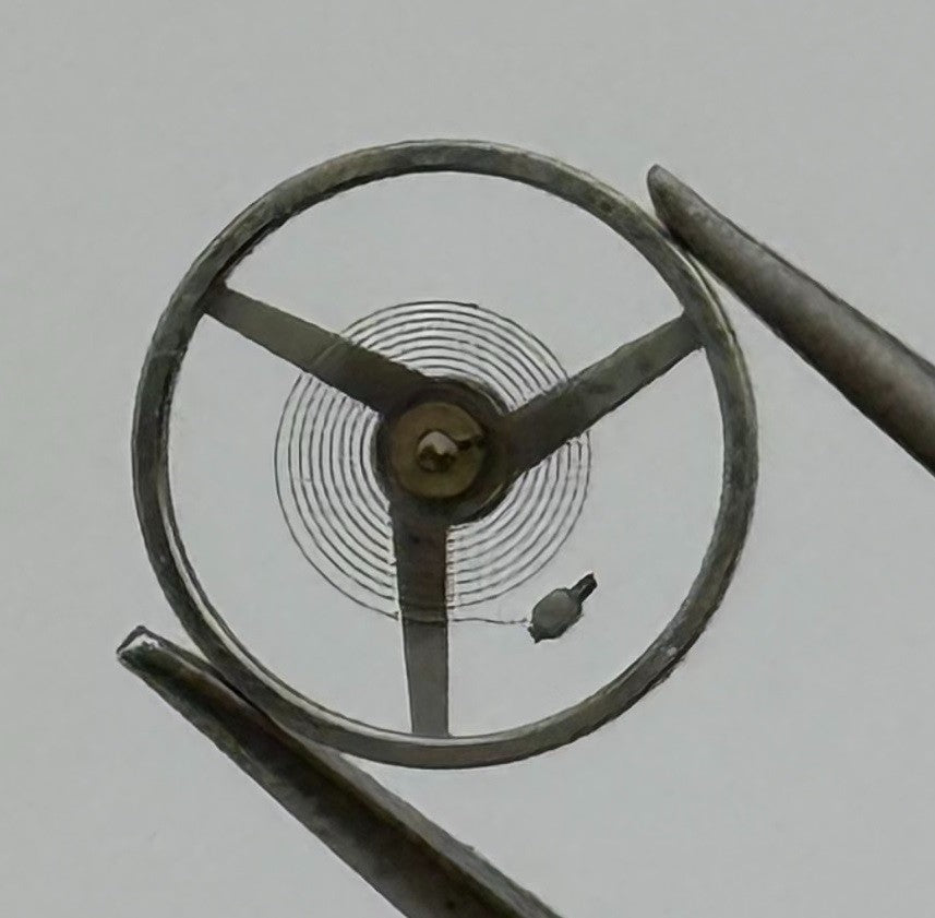 ETA 2487 Balance Wheel Complete And Spring 5½’’’ 5153 Watch Movement Parts NOS