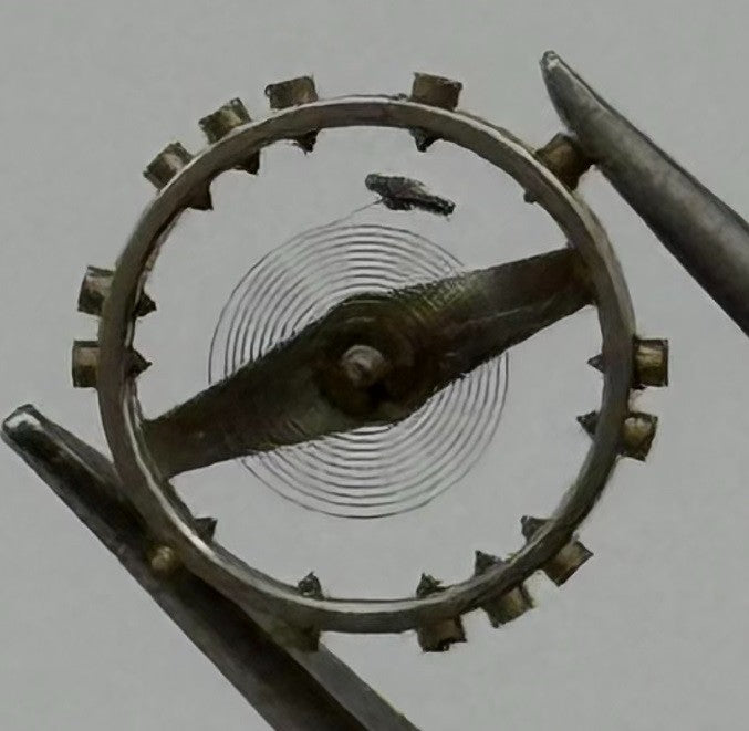 AS 976 1012 Balance Wheel Complete And Spring Renata 29 Watch Movement Parts NOS